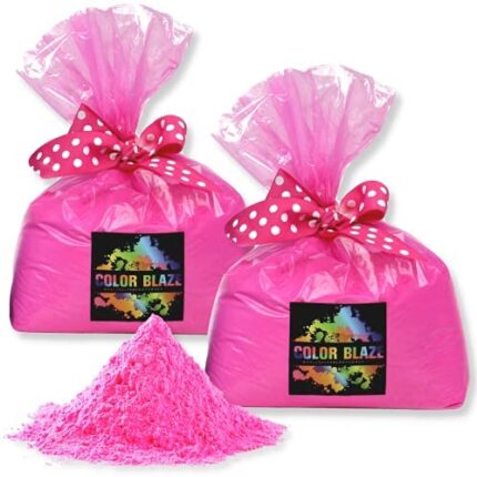10 Pounds Pink Gender Reveal Color Powder Perfect for Burnouts, Photoshoots, Color Toss, Balloons and more!